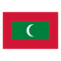 Státní vlajka Malediv – volné dílo