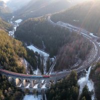 Viadukt Kalte Rinne v průsmyku Semmering – AaronChenPS2 / Shutterstock