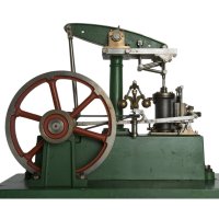 Parní stroj s odstředivým regulátorem – Baptist / Shutterstock