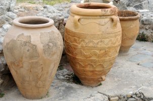 Pithos, archeologický nález, Kréta – vicspacewalker / Shutterstock
