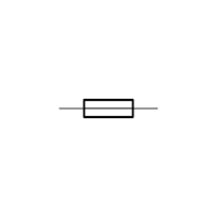 Schématická značka pojistky – CoJeCo.cz (CC BY-SA 4.0)