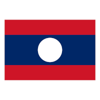 Státní vlajka Laosu – volné dílo