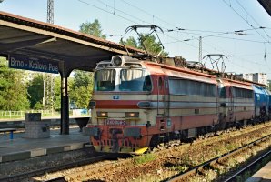 Elektrická lokomotiva 240.008, Brno (10.7.2010) – © Milan Palička