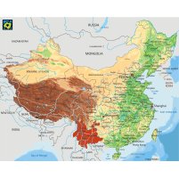 Čína, provincie Jün-nan, mapa polohy – CoJeCo.cz (CC BY-SA 4.0)