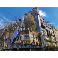 Hundertwasserhaus ve Vídni, Rakousko – Besides the Obvious / Shutterstock