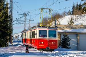 Elektrická motorová ozubnicová jednotka 405.952, Štrba (00.01.2019) – Zahnoi Alex / Shutterstock