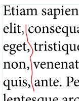 Řeka, nevhodné zřetězení mezer v sazbě textu – CoJeCo.cz (CC BY-SA 4.0)