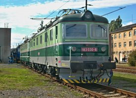 Elektrická lokomotiva 183.030, Ostrava (29.9.2007) – © Milan Palička