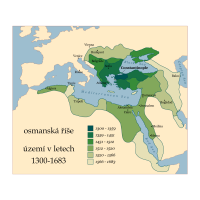 Osmanská říše, vývoj území – Peter Hermes Furian / Shutterstock
