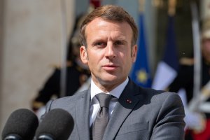 Emmanuel Macron, Elysejský palác, Paříž (23.6.2020) – Frederic Legrand - COMEO / Shutterstock