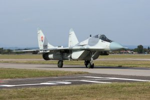 Slovenský MiG-29, Hradec Králové (4.9.2011) – JeP / Shutterstock
