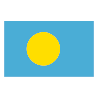 Státní vlajka Palau – volné dílo