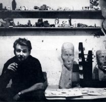 Otto Sukup v ateliéru – fair use