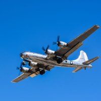 Strategický bombardér Boeing B-29 Superfortress na letecké přehlídce MCAS Miramar Air Show v San Diegu, 24. září 2022 – Wirestock Creators / Shutterstock