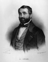 Adolphe–Charles Adam, portrét (litografie) – Profimedia.CZ