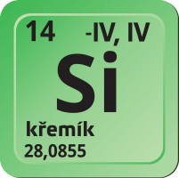 Křemík – CoJeCo.cz (CC BY-SA 4.0)