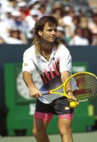 Andre Agassi na turnaji Lipton Championship, Key Biscayne (Miami), 1990 – Profimedia.CZ