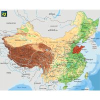 Čína, provincie Šan-tung, mapa polohy – CoJeCo.cz (CC BY-SA 4.0)