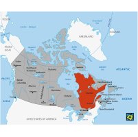 Kanada, provincie Québec, mapa polohy – CoJeCo.cz (CC BY-SA 4.0)