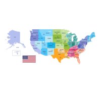 Státy USA – brichuas / Shutterstock
