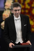 Robert J. Lefkowitz při předávání Nobelových cen, Stockholm, 10. 12. 2012 – Profimedia.CZ