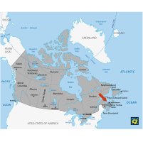 Provincie Ostrov prince Edvarda, Kanada, mapa polohy – CoJeCo.cz (CC BY-SA 4.0)