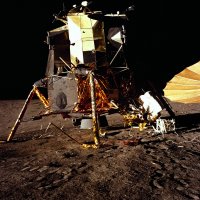 Apollo 12, lunární modul na Měsíci – NASA