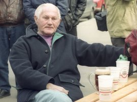 Bohumil Hrabal, oslava 80. narozenin (27.3.1994) – Profimedia.CZ