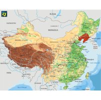 Čína, provincie Liao-ning, mapa polohy – CoJeCo.cz (CC BY-SA 4.0)