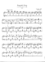 Bugatti Step, titulní stránka partitury – Volné dílo, fair use