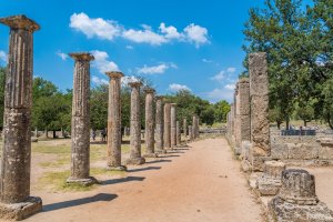 Gymnasion, Olympia, Řecko – Andronos Haris / Shutterstock