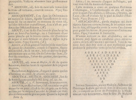 Encyklopedie aneb Racionální slovník věd, umění (ukázka str. 33) – volné dílo