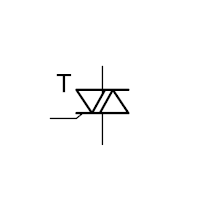 Schématická značka triaku – CoJeCo.cz, CC BY 4.0