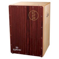 Cajón, pohled zepředu na ozvučnou desku – výrobce, fair use