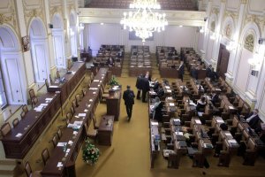 Sál poslanecké sněmovny před jednáním (18.5.2010) – Profimedia.CZ