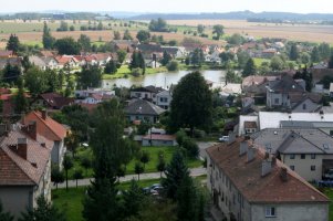 Dobronín, pohled na obec (23.8.2010) – Profimedia.CZ