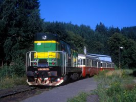 Motorová lokomotiva 743, Kořenov (24.7.2007) – Profimedia.CZ