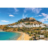 Vesnice Lindos na ostrově Rhodos – Kadagan / Shutterstock
