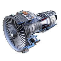 Řez proudovým motorem dopravního letounu – Chesky / Shutterstock